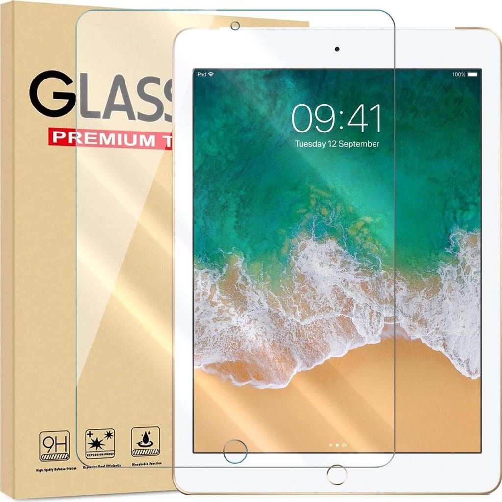 Panzer Folie für Apple iPad mini 4 / 5 (2015 / 2019) Echt Glas Displayschutzfolie Transparent Glasfolie 9H Härtegrad Schutzglasfolie