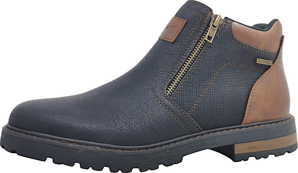 Romika Herrenschuhe Stiefel Schwarz Freizeit, Schuhgröße:43 EU