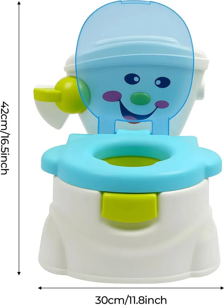 WC chimique portable bleu pour camping et nautisme modèle Robuste