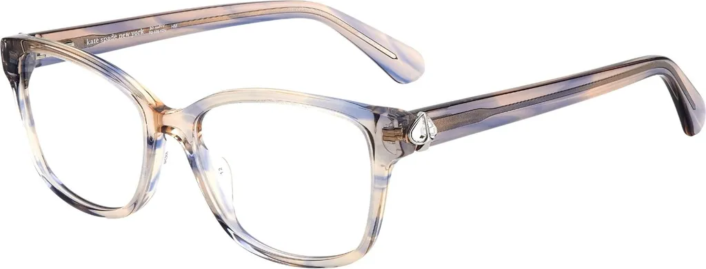 Lunettes Kate Spade REILLY/G Asian Fit : monture écaille bleu et gris