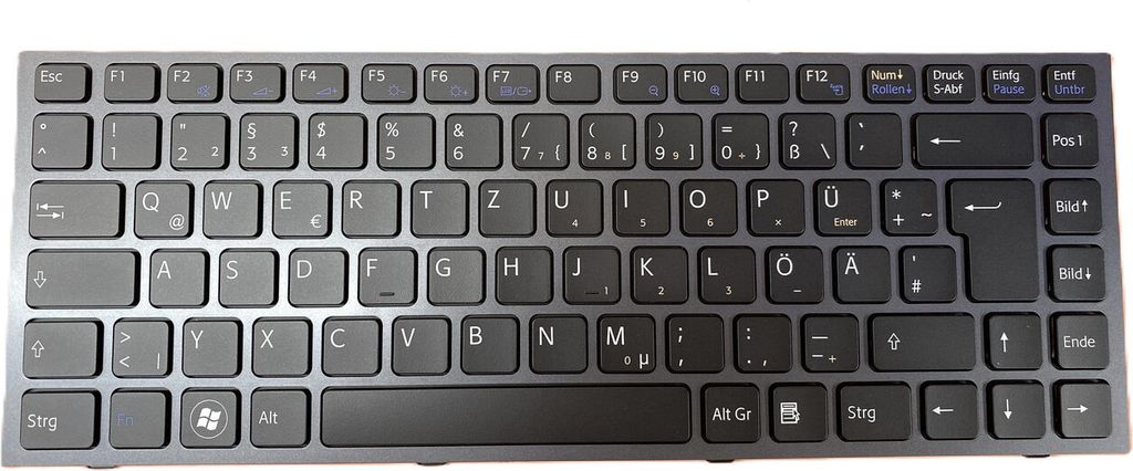 DEUTSCHE - Schwarz Tastatur Keyboard kompatibel für HP G72-100, G72-200