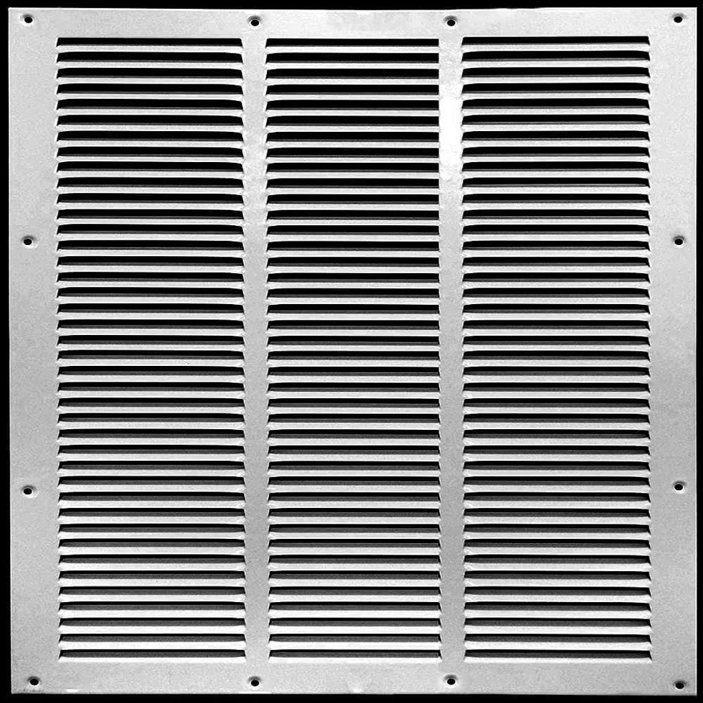 Krata wentylacyjna 600 x 600 mm - Aluminium - Ochrona przed Zdjęcie produktu 