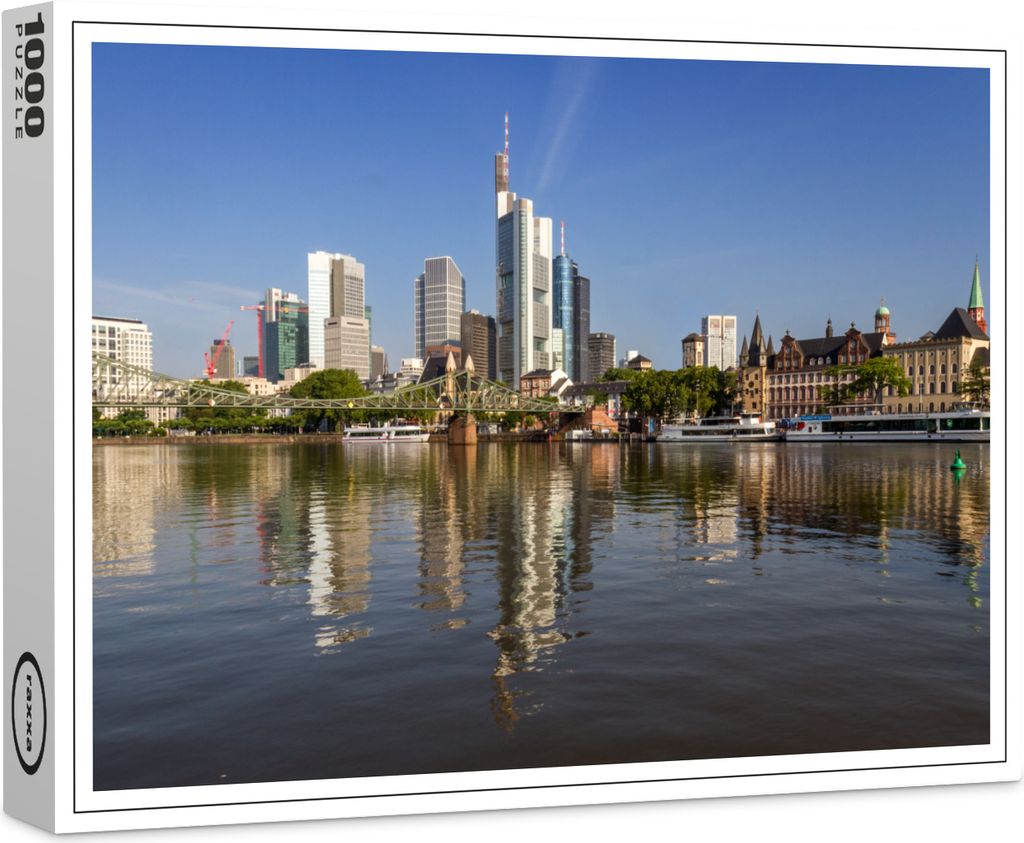 raxxa Premium-Puzzle "Skyline-Klassiker Frankfurt am Main", 1000 Teile