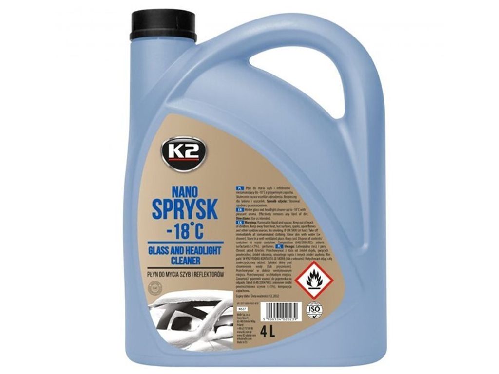 K2 Scheibenfrostschutz K627 4l Kanister