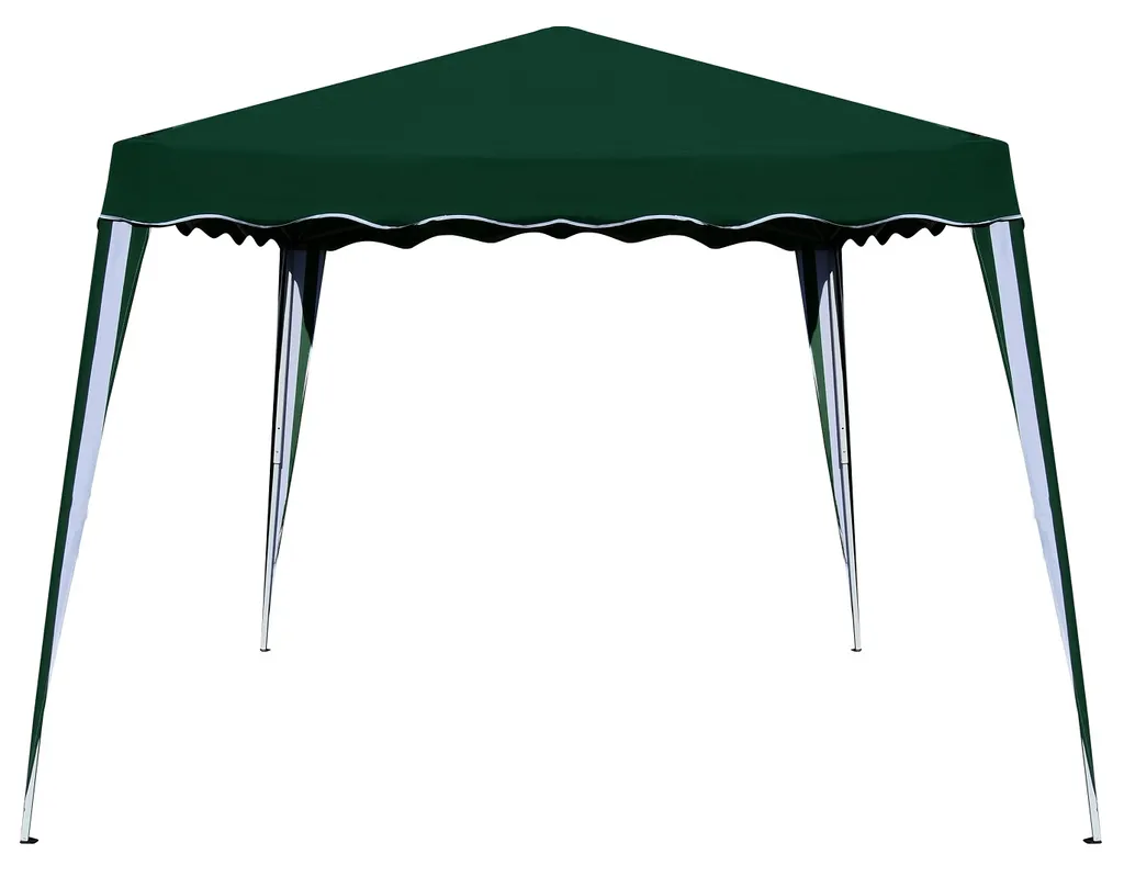 Tente de jardin pliante SULTÁN 2,4x2,4m verte - Tonnelle de réception