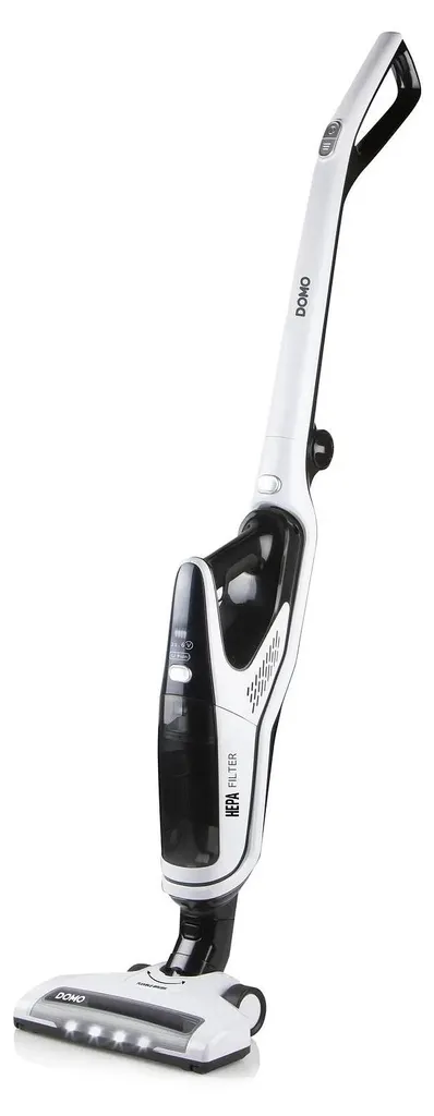 Aspirateur 2en1 DOMO DO42101SV 21,6 V - Filtration Cyclonique et Brosse Turbo