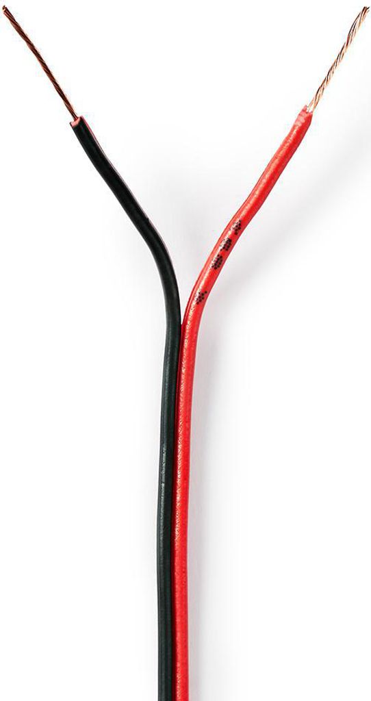 Nedis Lautsprecherkabel - 2 x 0.35 mm² - CCA - 100 m - Rund Produktbild 