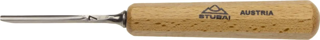 Stubai 580716SG Micro-couteau droit 16mm pour sculpture et linogravure