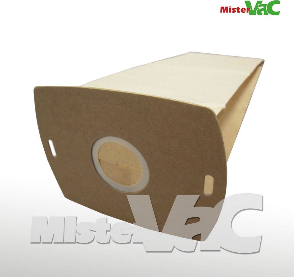 MisterVac Staubsaugerbeutel 10 Stück kompatibel mit AEG Vampyrette 1101,1201 Plus