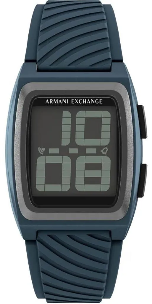 Montre Armani Exchange homme AX2970 bleu marine légère et antichoc