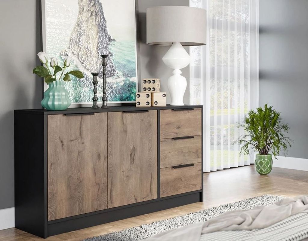 MIRJAN24 Kombikommode Lati 2D3S, Highboard mit zwei Produktbild 