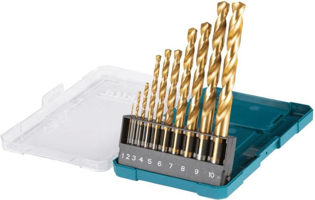 Coffret 10 mèches metaux - MAKITA D-72849 Image du produit 