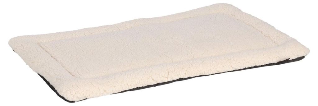 Flamingo Hundekissen Felpa rechteckig weiß, Maße: 70,5 x 41,5 x 2 cm
