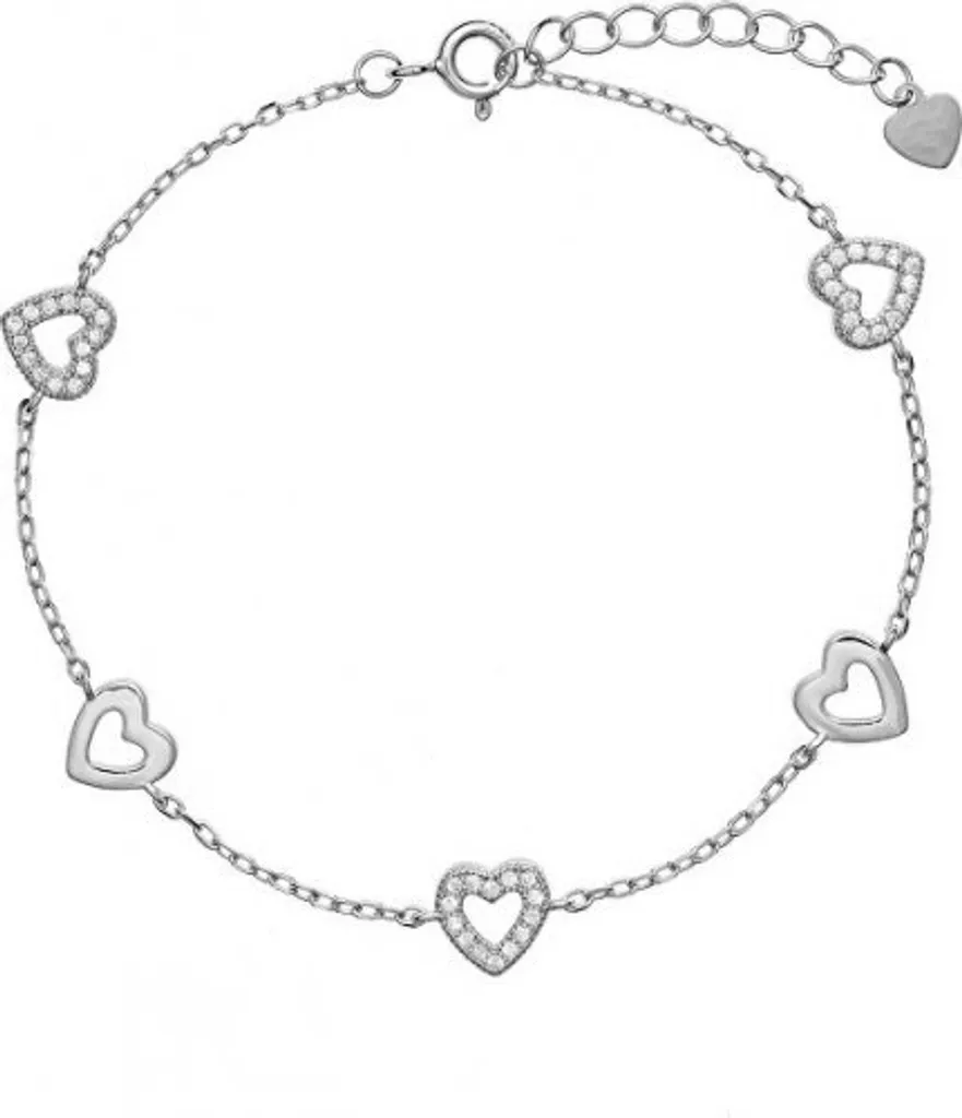 Bracelet en argent avec cœurs : le cadeau idéal pour la Saint-Valentin