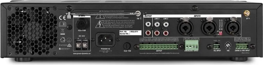 Système de Sonorisation Multi-Zones 100V pour Commerces et Bureaux