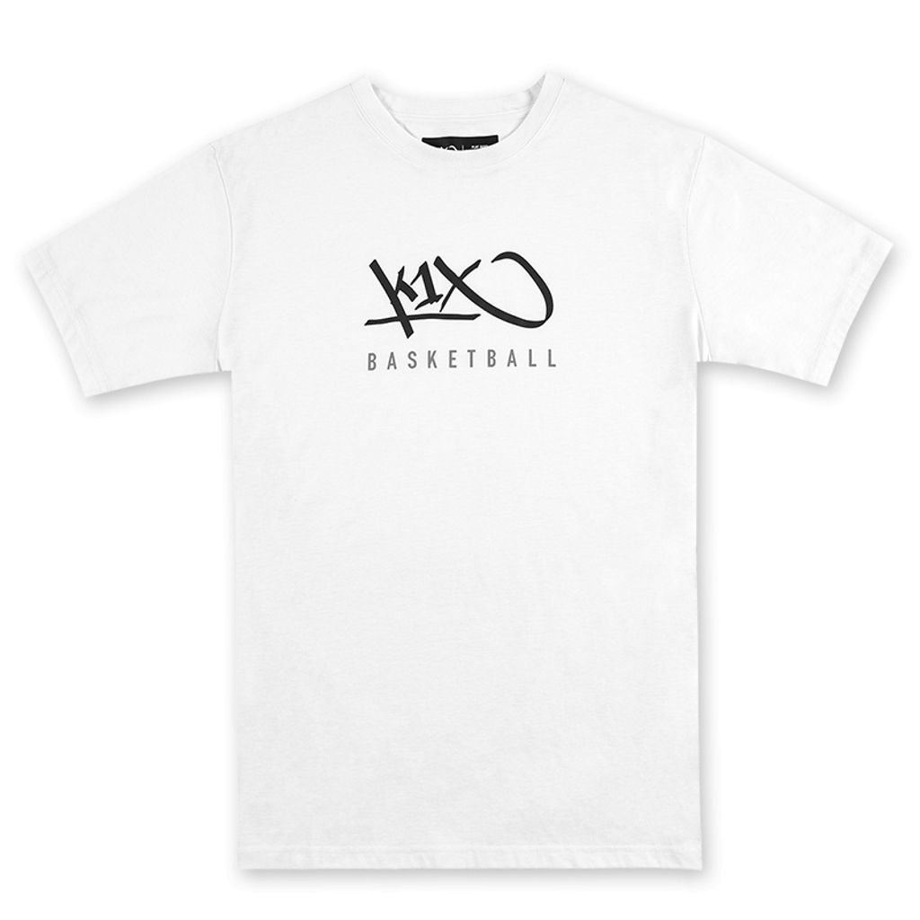 K1X Hardwood | Basketball Tee mk3, Farbe:Weiß, Kleidergröße:2XL