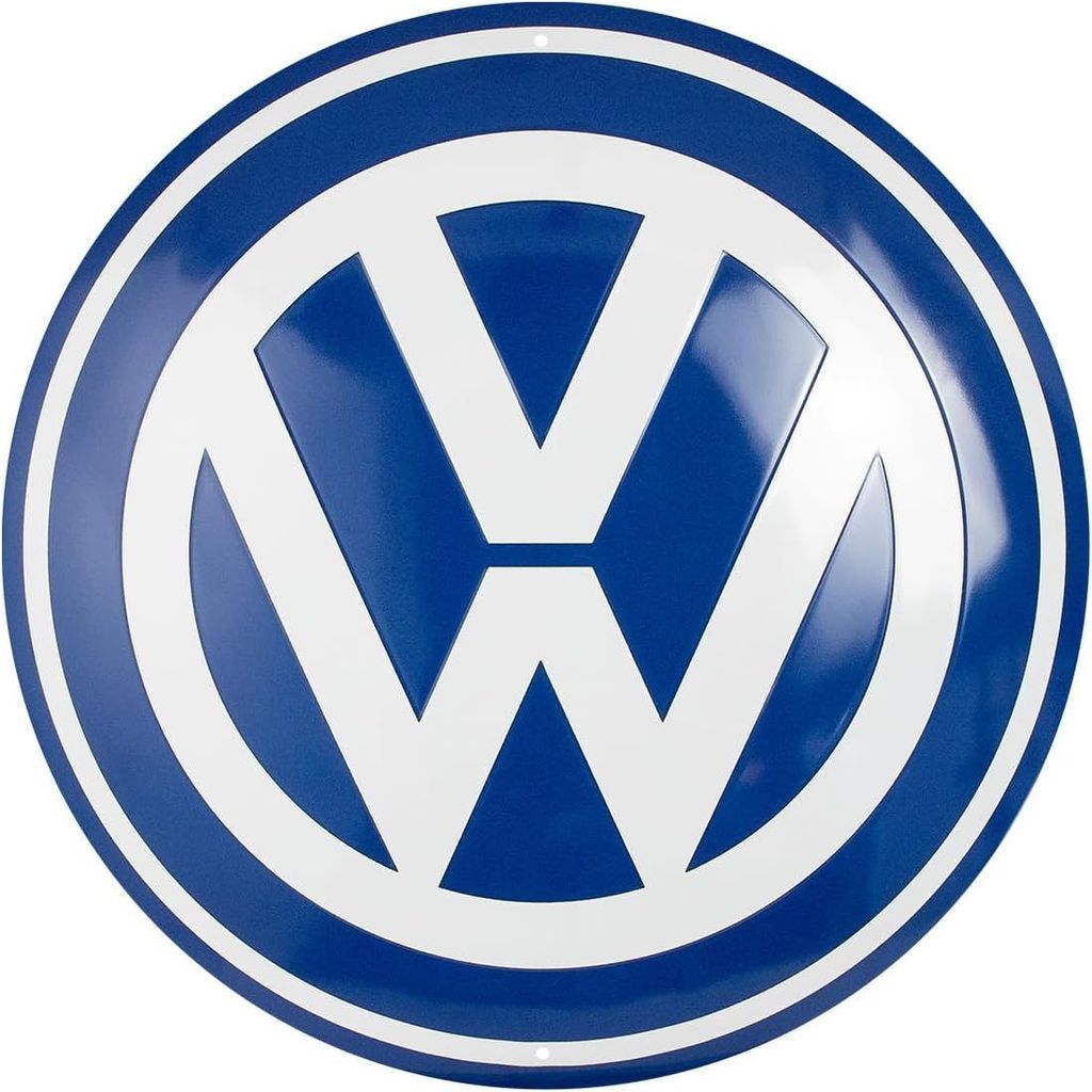 Nostalgic-Art - Blechschild 35 cm Rund - VW - Logo Produktbild 