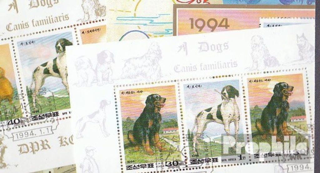 Briefmarken Motive 10 verschiedene Tiere Blöcke