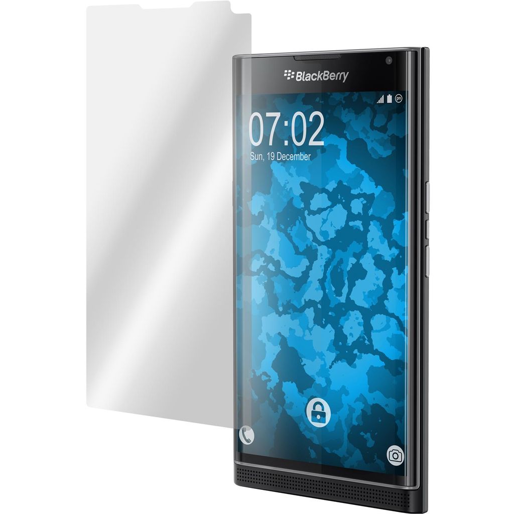6er-Pack PhoneNatic Displayschutzfolien klar kompatibel mit BlackBerry Priv