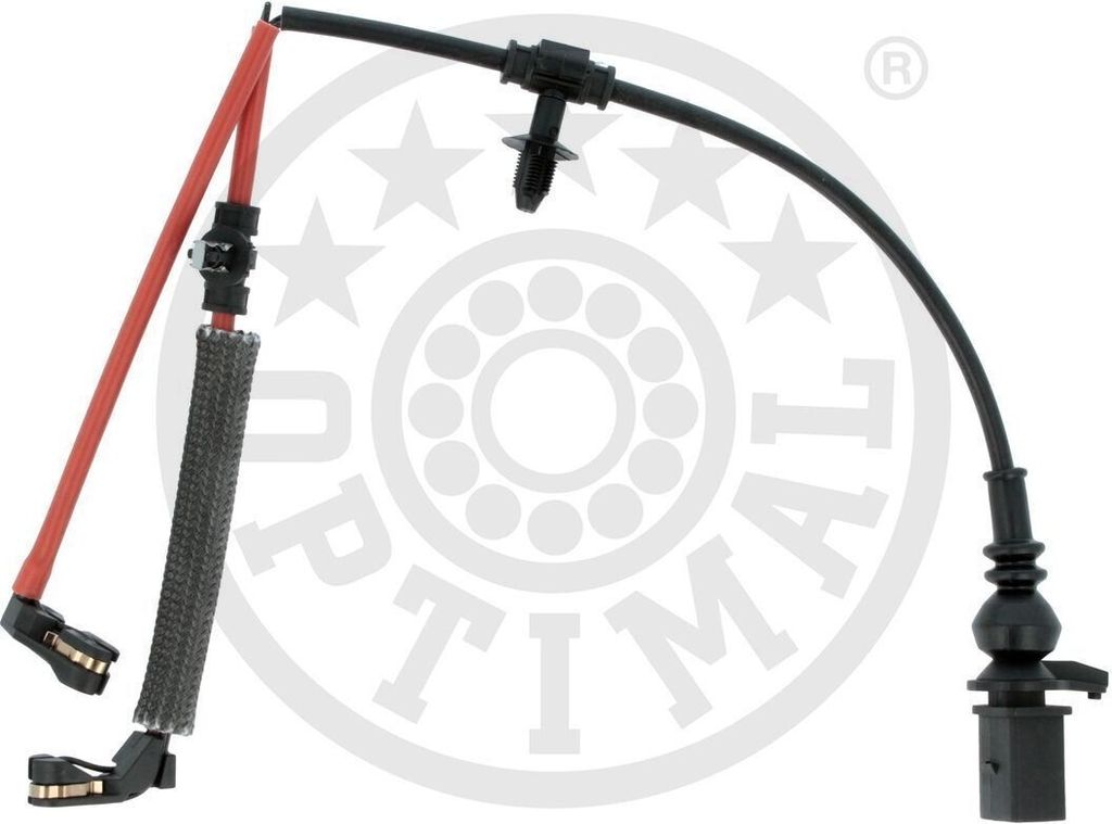 OPTIMAL WKT-60134K Warnkontakt Bremsbelagverschleiß 395mm Hinten für AUDI A6 Avant (4A5, C8) Q7 (4MB) A6 Limousine (4A2, C8) Q7 (4M) Q8 (4MN) A8
