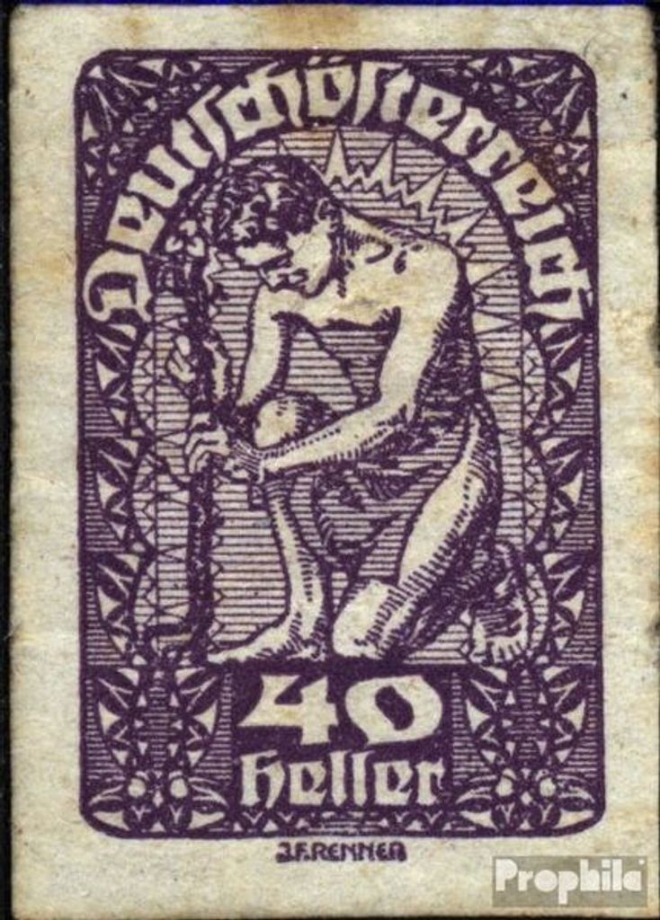 Briefmarken Österreich 1919 Mi 282 postfrisch Freimarken Produktbild 