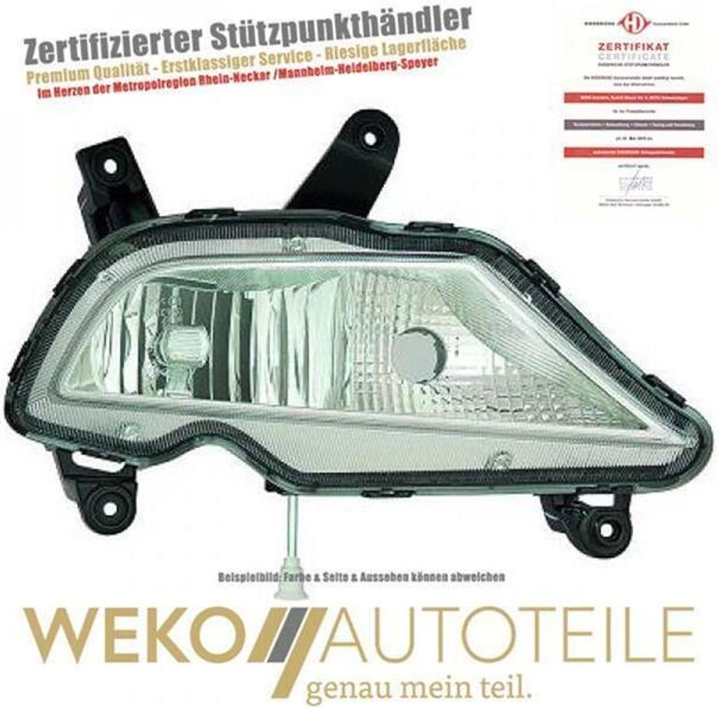 Nebelscheinwerfer links DIEDERICHS 6807289 für HYUNDAI