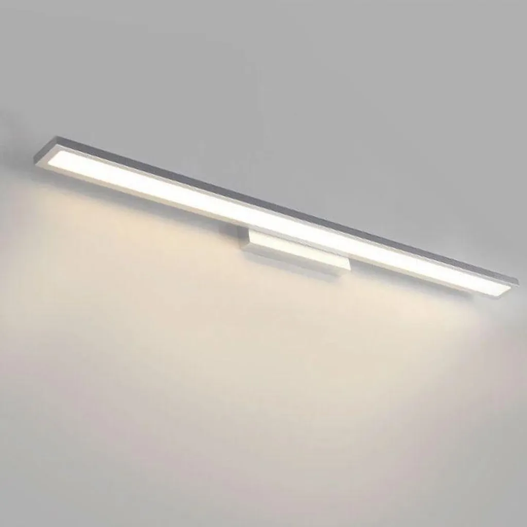 Luminaire Mural LED 80cm Finition Chrome pour Miroir de Bain