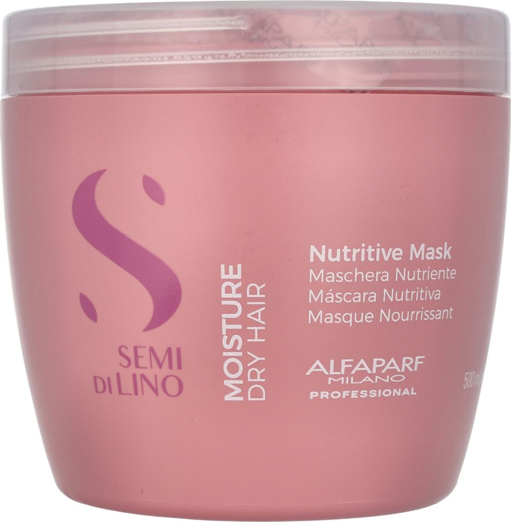 Alfaparf Milano Semi Di Lino Moisture Nutritive Mask 500 ml Produktbild 4