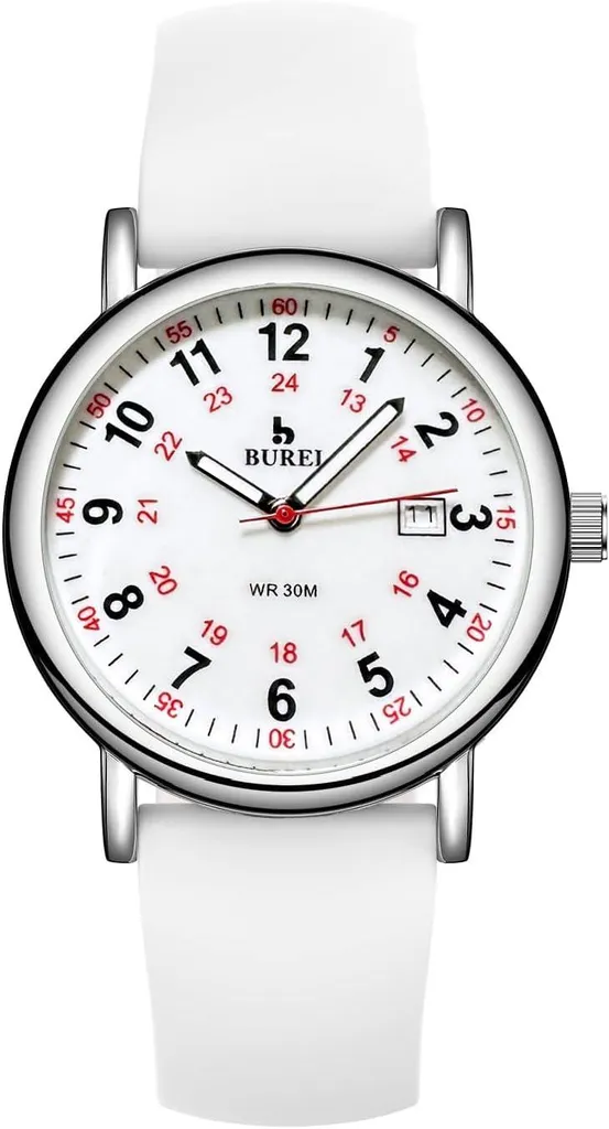 Miglior Orologio per Infermieri Professionale - Quadrante 24h Fluorescente