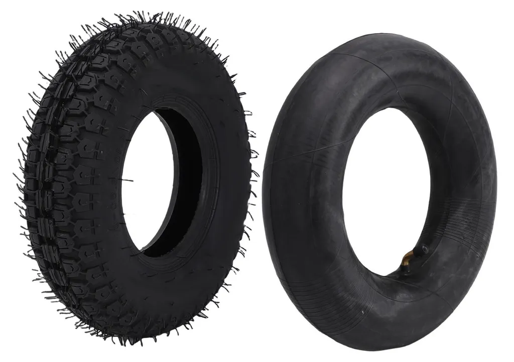 Pneu caoutchouc 4.10-6 ultra résistant avec chambre à air pour Quad