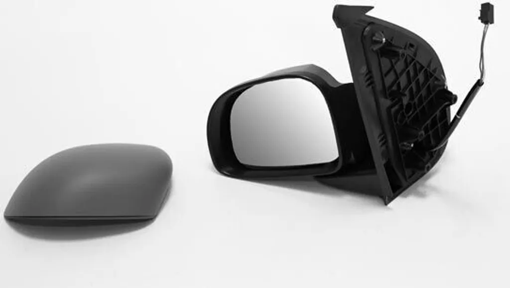 Rétroviseur Extérieur Gauche de Rechange pour Fiat Panda Noir Mat