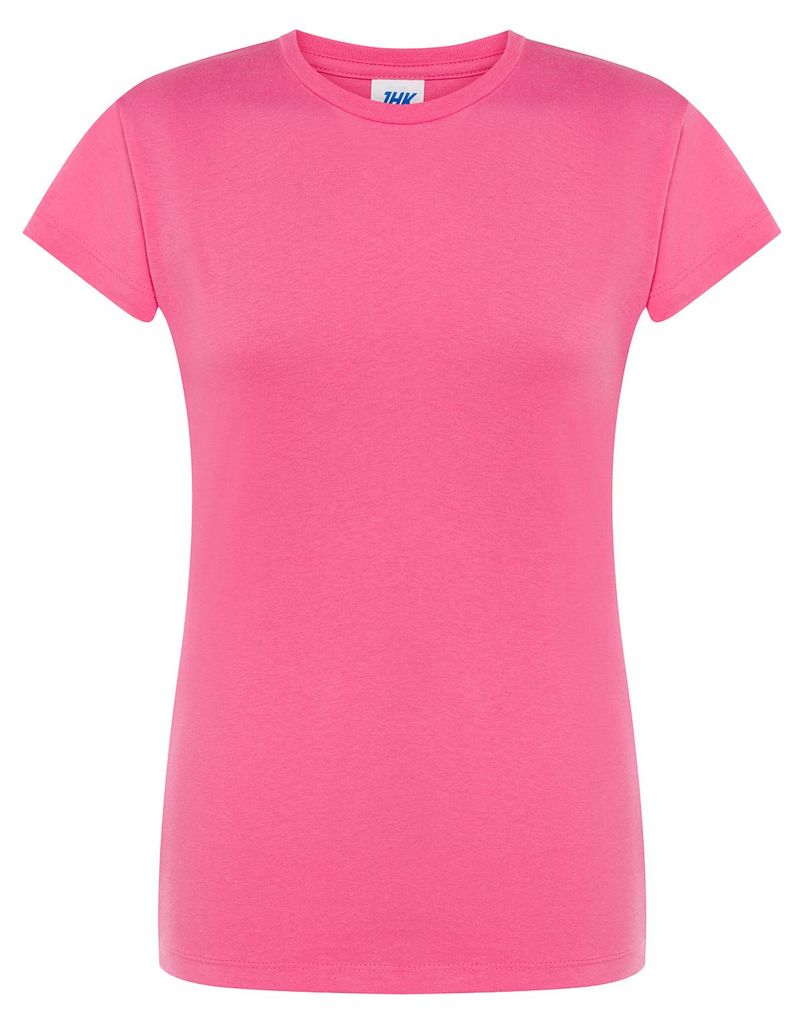 JHK - "Comfort" T-Shirt für Damen LT3441 (XXL) (Azalee)