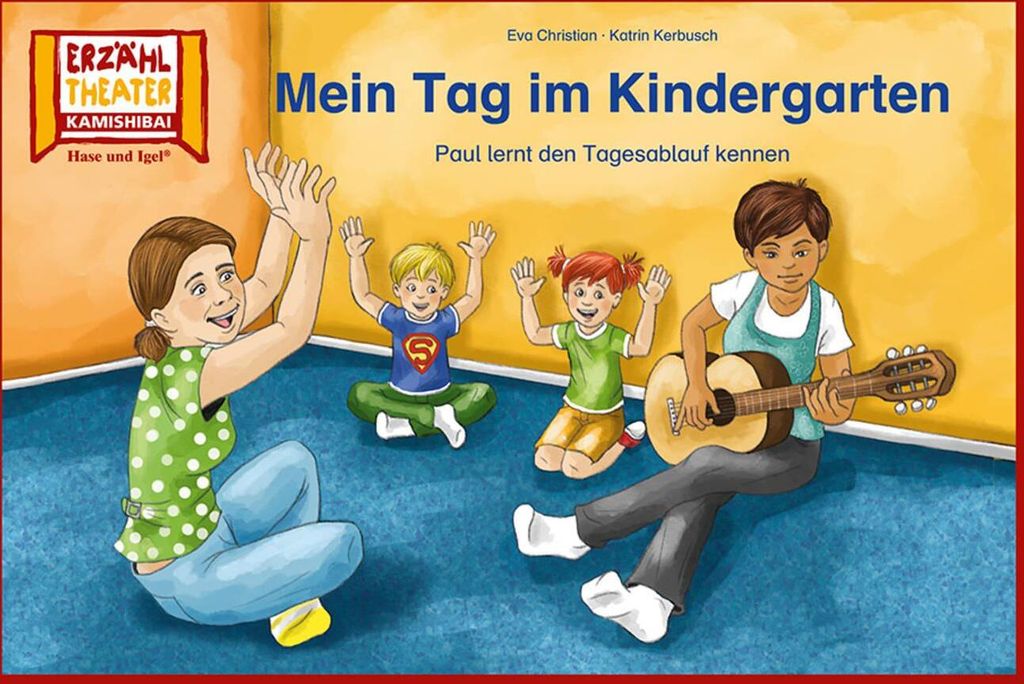 Mein Tag im Kindergarten / Kamishibai Bildkarten