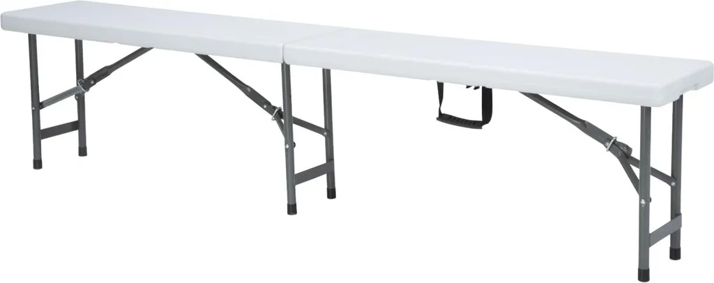 Panca Pieghevole HENDI 183cm per Catering e Sagre | Robusta e Pratica - 7