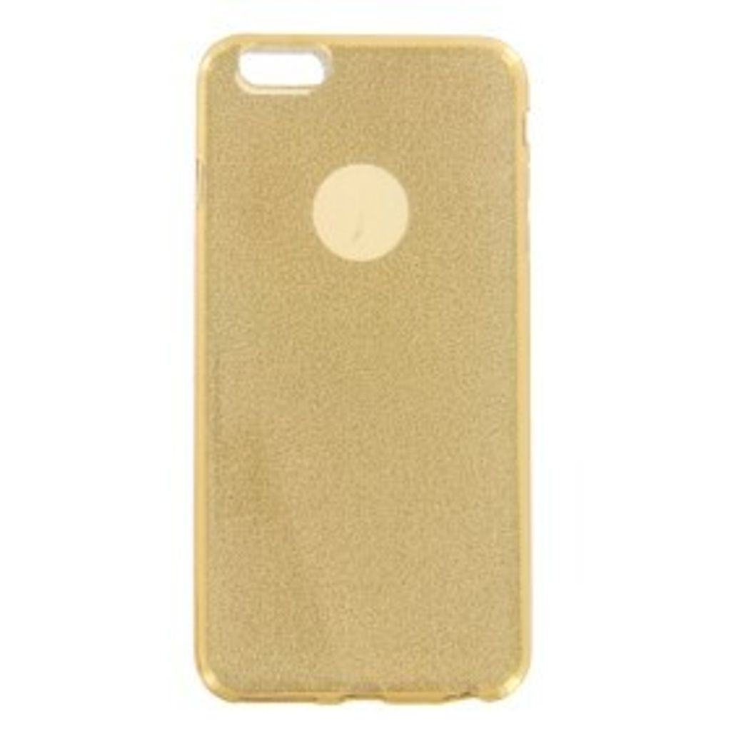 TPU Handyhülle für iPhone 6 6S Plus gold Glitzer Schutzhülle Tasche