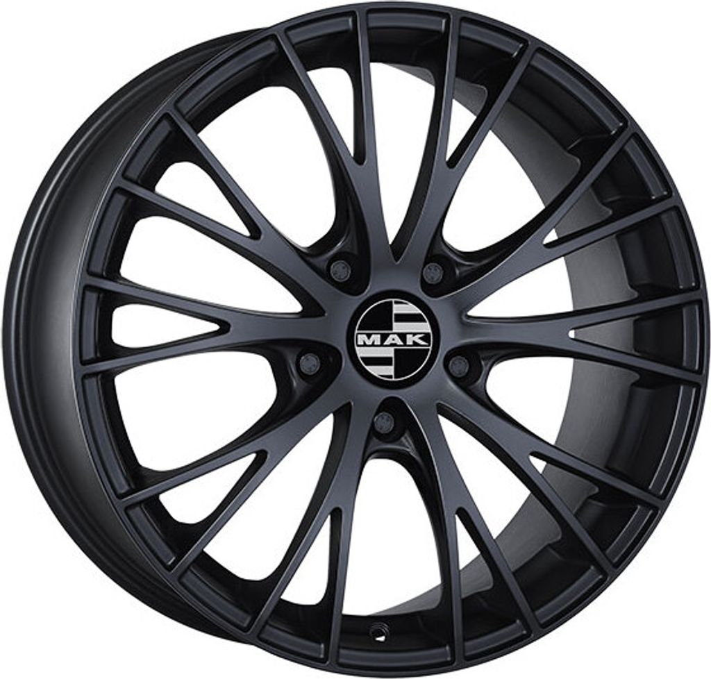Alufelge Mak Rennen 9X19 5X110 Et 44 Matt Black