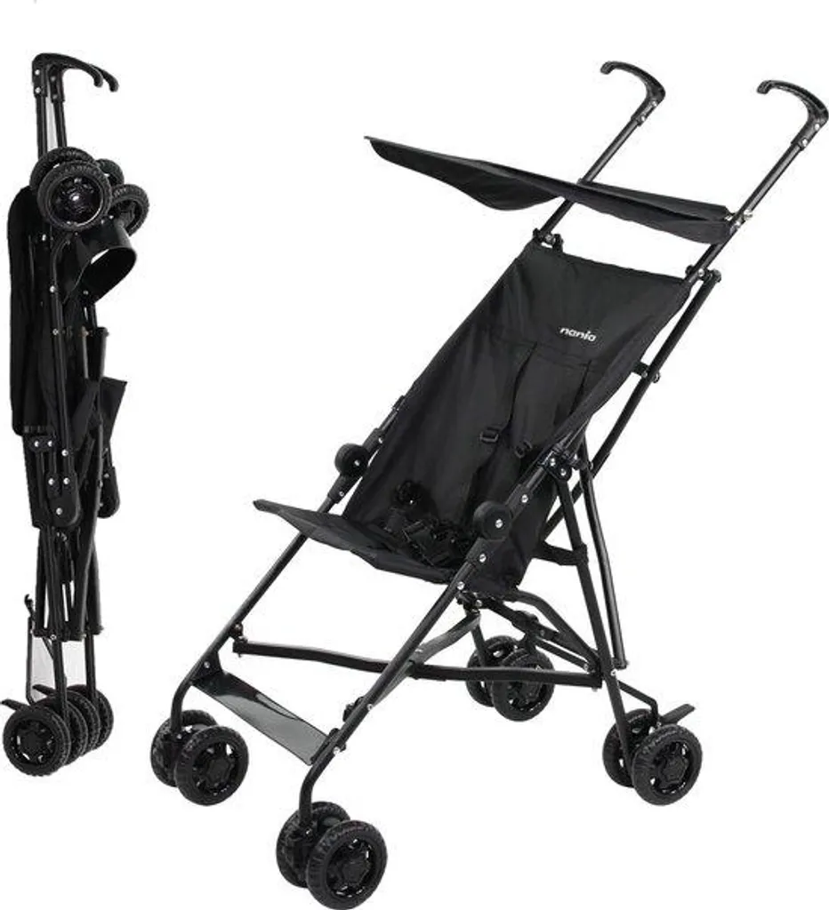 Poussette Citadine de 6 à 36 Mois Ultra Compacte avec Canopy Soleil