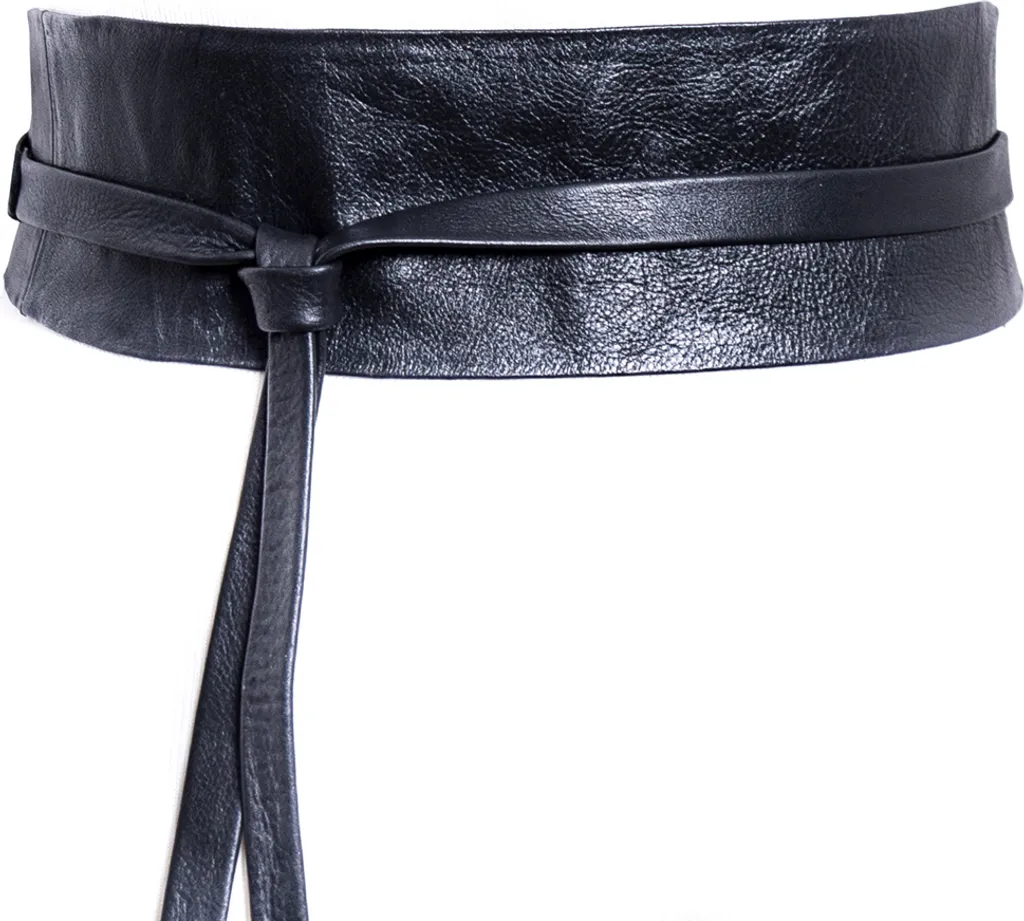 Vanzetti Pelle Cintura Masters of Minimalism 70mm W100 Black Nero