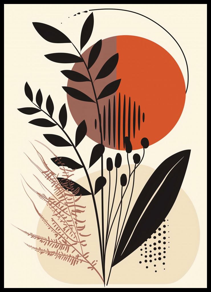 Plakat 50x70cm Bevor die Dämmerung kommt