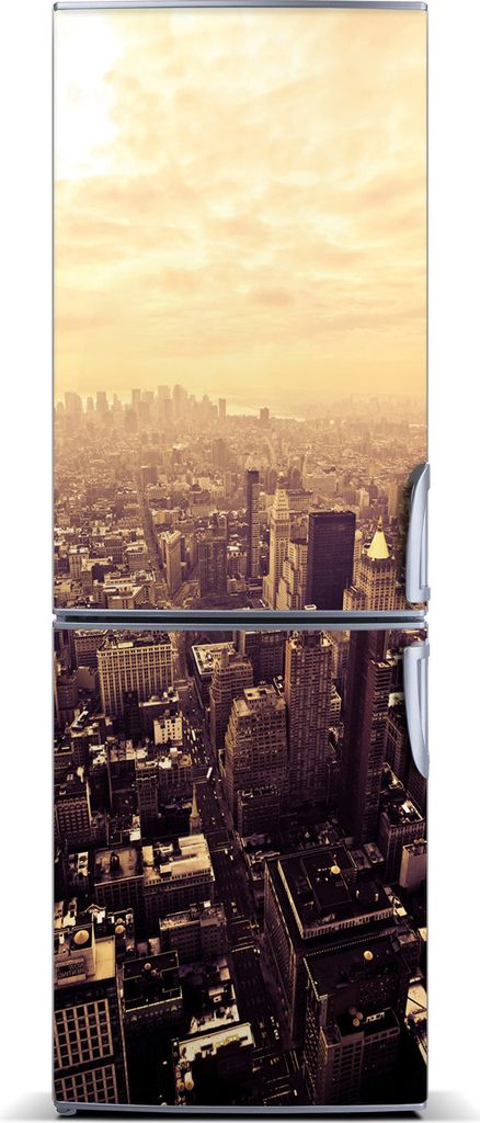 Tulup Kühlschrankdekoration - Magnetmatte - 60 cm x 180 cm - Magnet auf dem Kühlschrank - Manhattan New York City