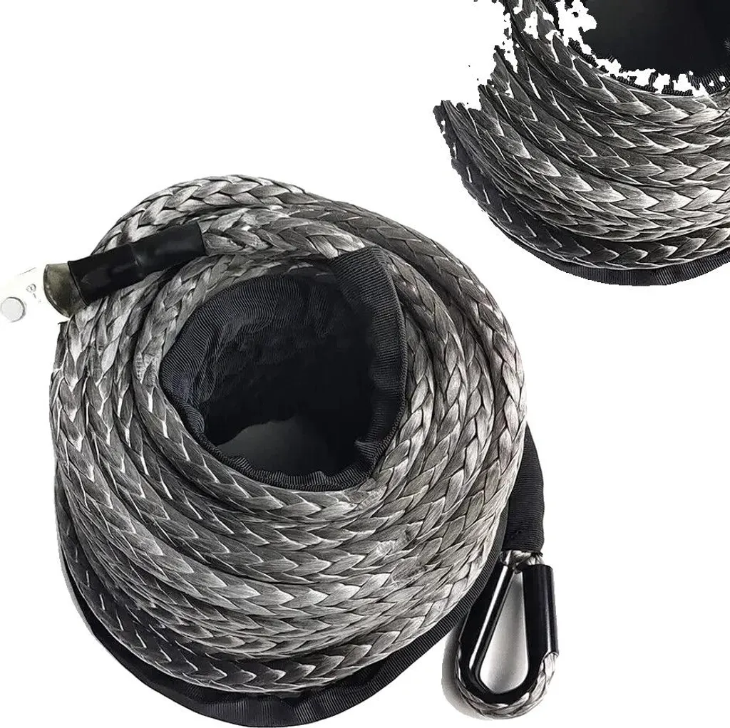 Treuil électrique avec corde synthétique UHMW-PE pour quad 4x4