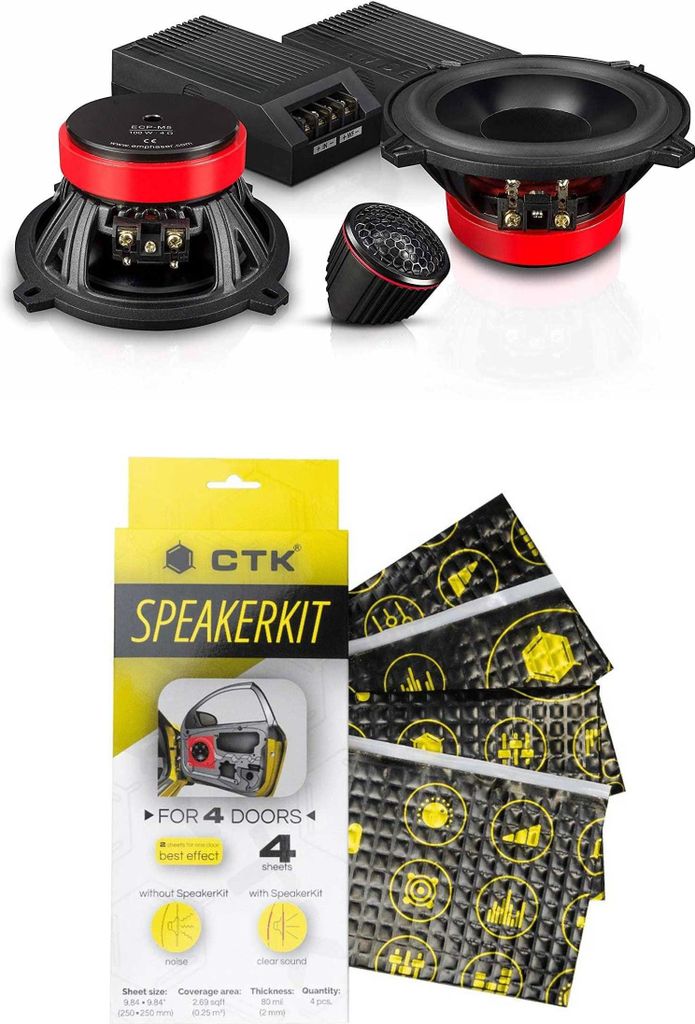Lautsprecher Emphaser ECP-M5 inkl. CTK Speakerkit Dämmpaket Produktbild 