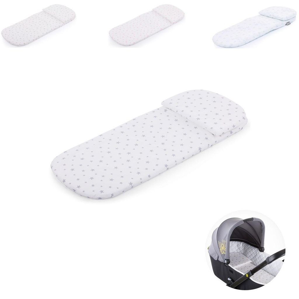 CHIPOLINO Matelas pour poussette Gris étoiles Image du produit 