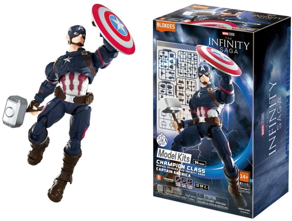 Blokees Marvel Captain America Champion Class 03 Image du produit 