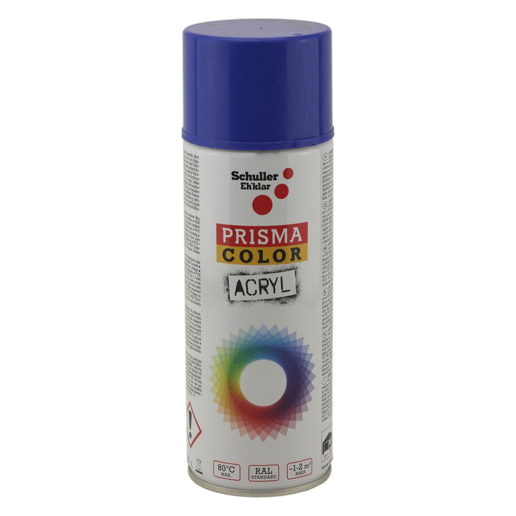 Markierspray Blau 'Prisma Signal' 500ml - Acryl Sprühlack, Schnelltrocknend, Hohe Deckkraft