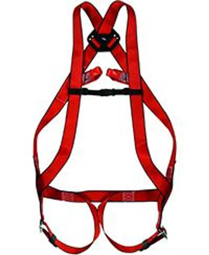 Harnais de sécurité EN361 avec fermeture en étoile et sangle polyester