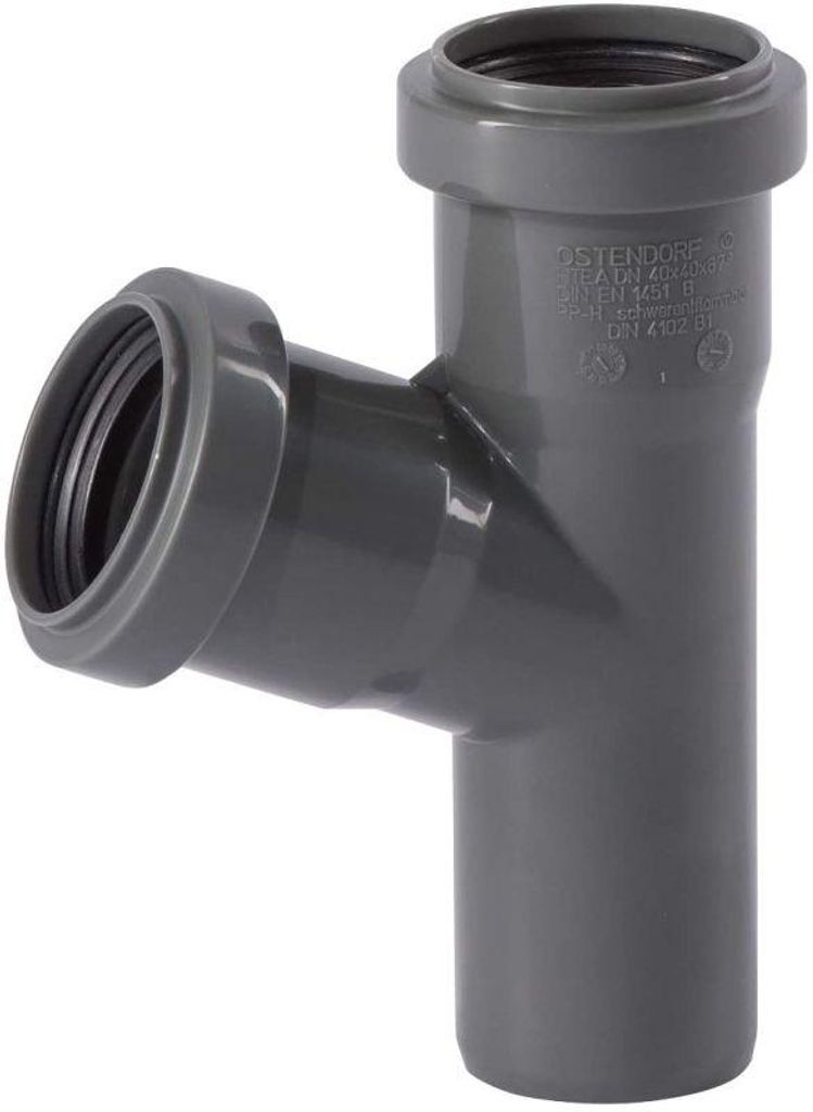 Ostendorf HTsafe odgałęzienie DN 40/40 67° 171300 Zdjęcie produktu 
