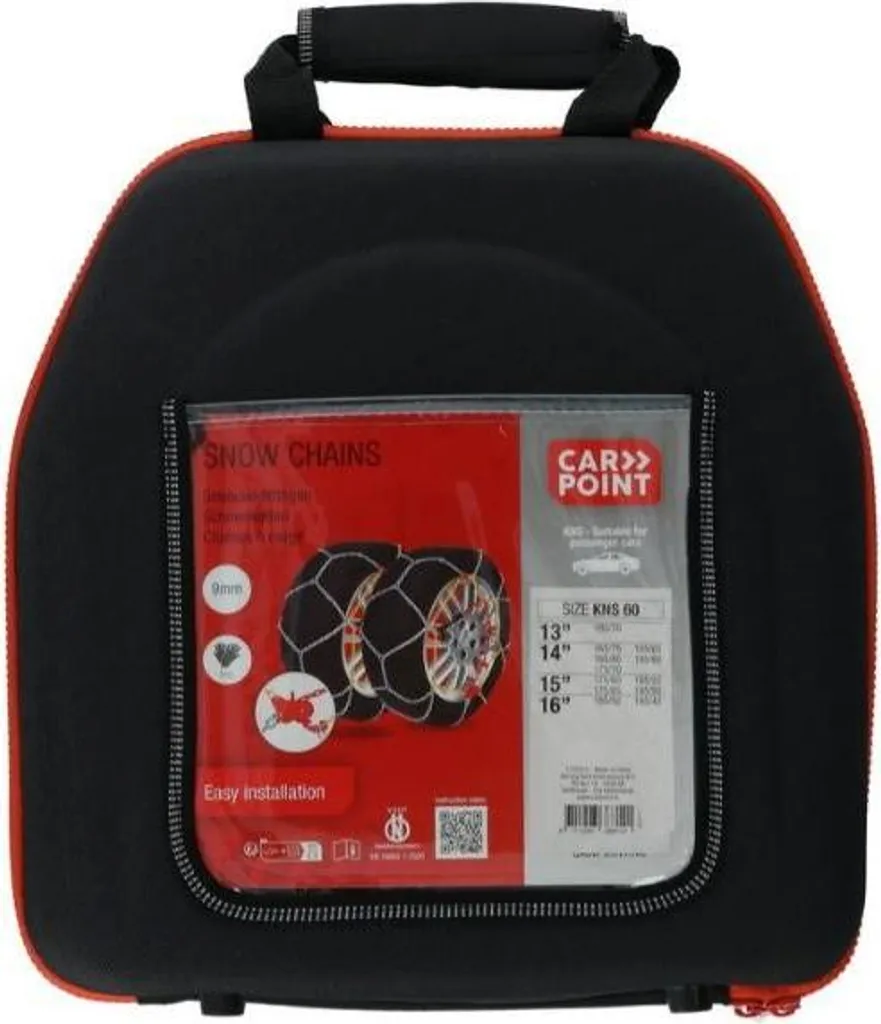 Catene da neve Carpoint KNS-60 9 mm