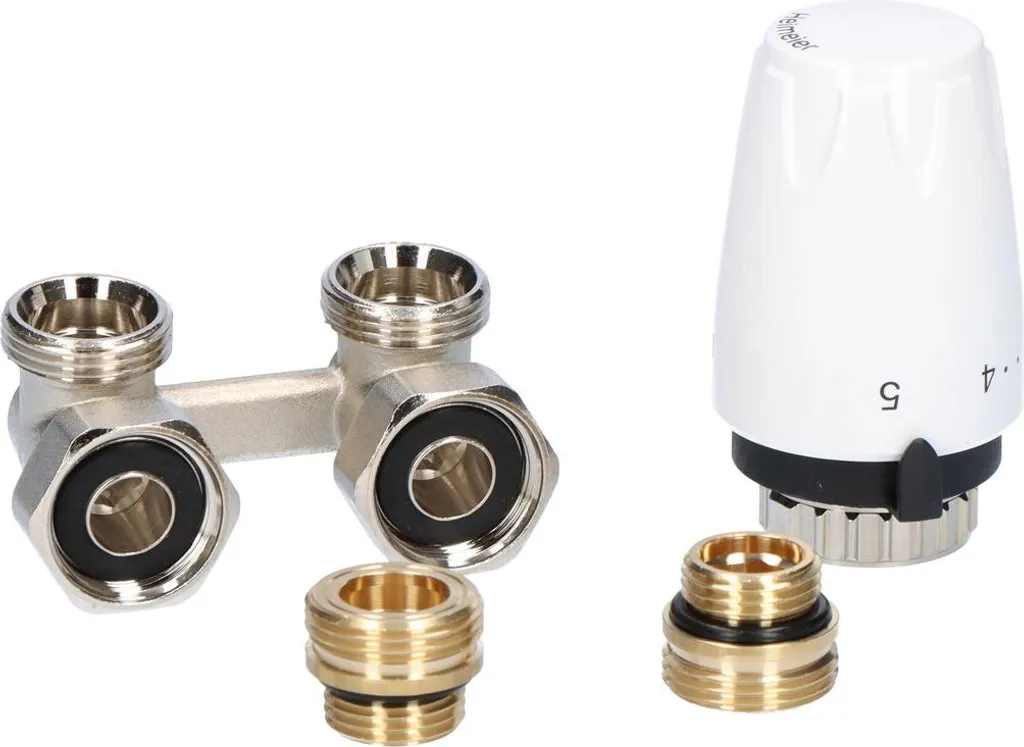 Vekotrim Set Termostatico Testa DX M30x1,5 Valvola Angolare - Prezzo Top