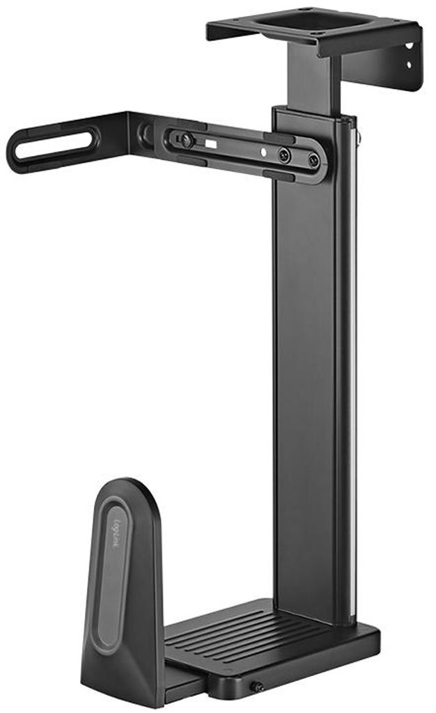 LogiLink PC-Halter zur Untertisch-/Wandmontage schwarz